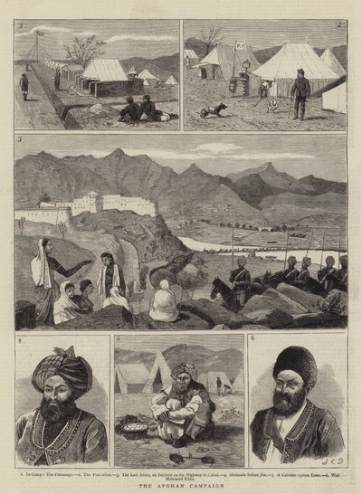 La campaña afgana de John Charles Dollman